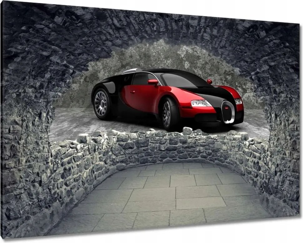 Képek 120x80 Bugatti Veyron Piros