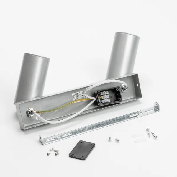 Brilagi - Fürdőszobai spotlámpa SELE 2xGU10/30W/230V IP44 ezüst