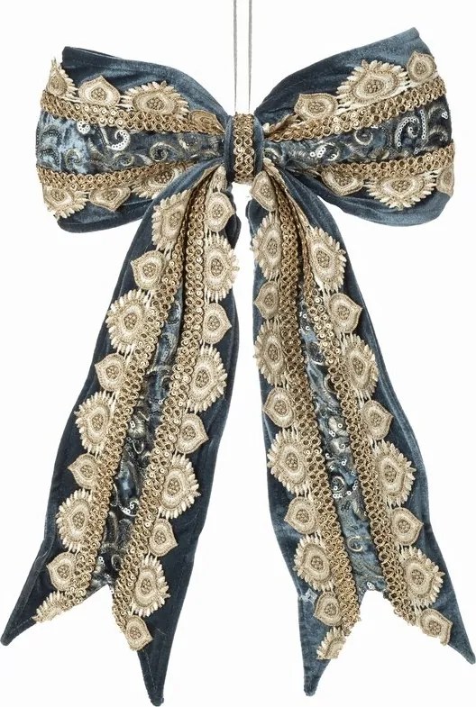 Karácsonyi dísz 45x32x3 Masni 35 sötétkék