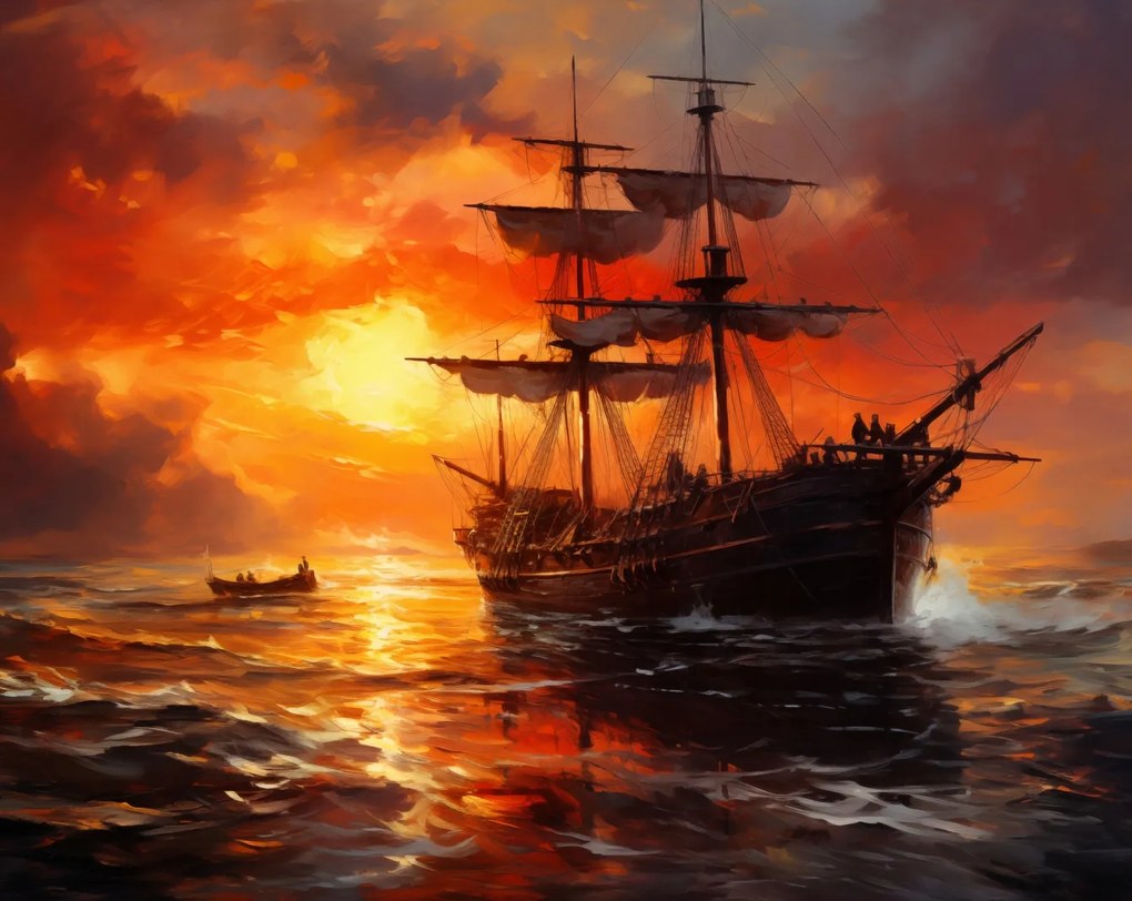 Poszter 76x60,5cm Tűz a vízen