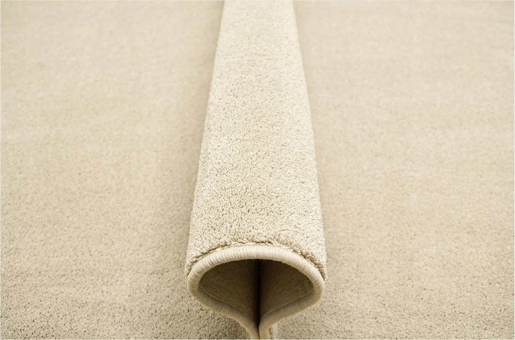 100x150 cm Puha Bézs Eternity Filc Szőnyeg Hálószobába