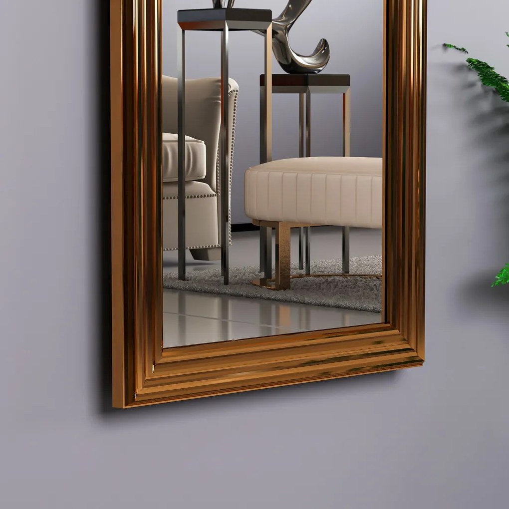 Smooth tükör, bronz, 40 cm