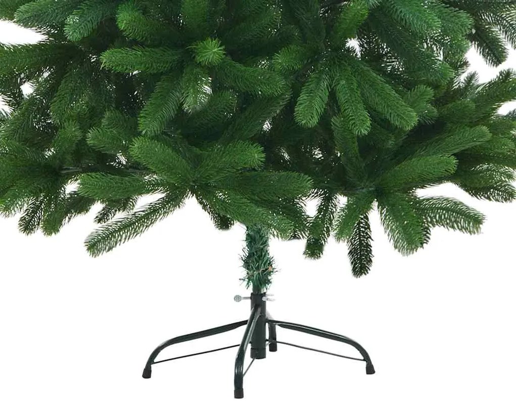 zöld műkarácsonyfa élethű tűlevelekkel 150 cm