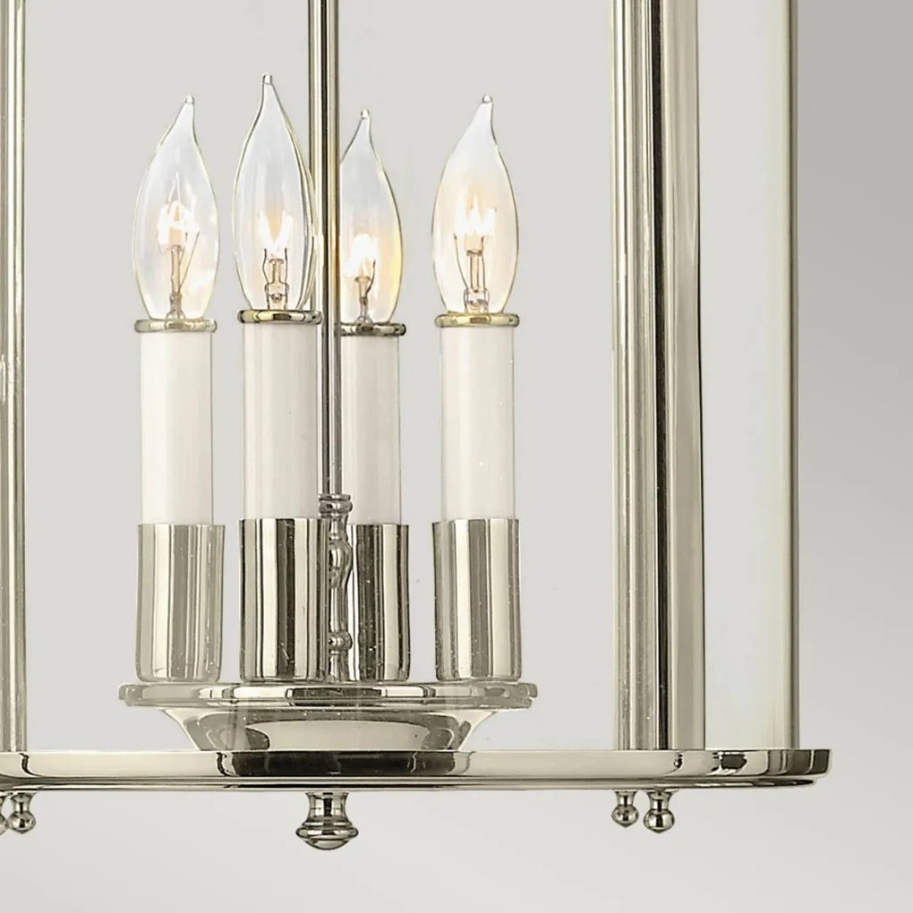 Elstead Lighting GENTRY HK-GENTRY-P-M-PN Függőlámpa 4x60W/E14