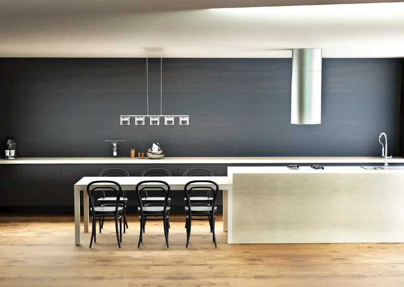 RENDL R11678 ESTRA Modern Led Függesztett Lámpa Átlátszó Üveg IP20