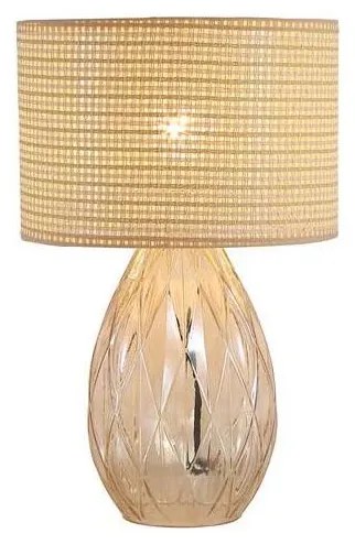 Searchlight EU54636CP - DIANE asztali lámpa 1xE27/40W/230V