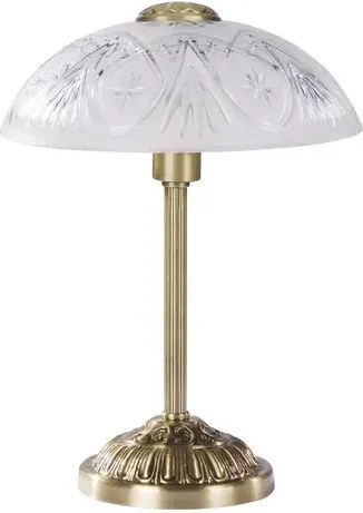 éjjeli lámpa e14 40w fehér/bronz annabella