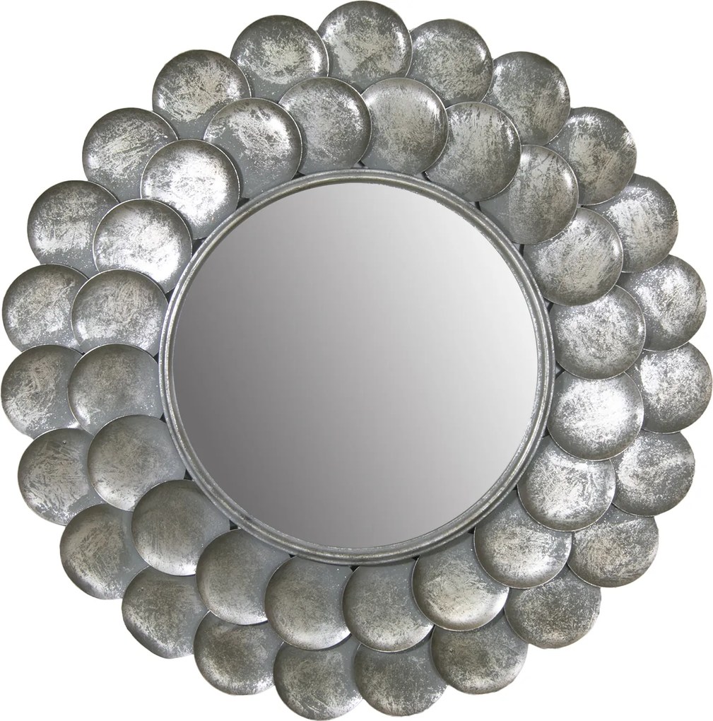 Tükör Fázisú, karikás, ezüst átm. 74cm