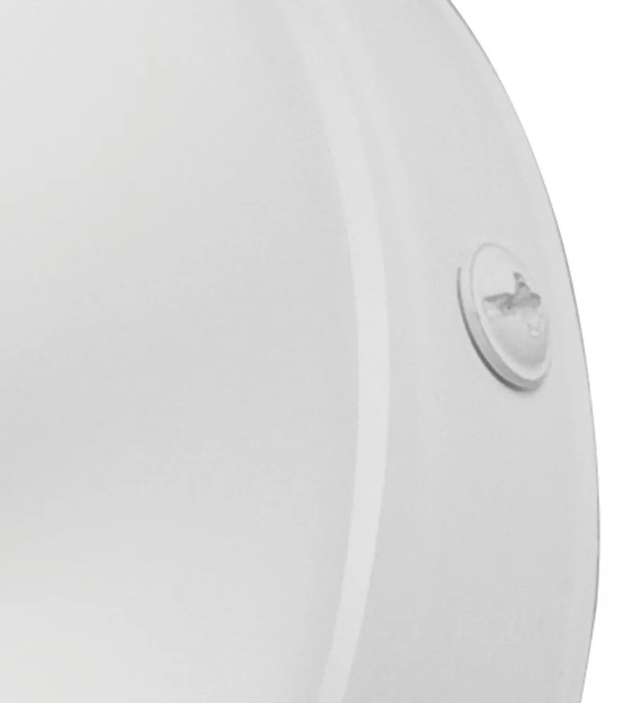 Fehér fali lámpa ø 15 cm Ellie – LAMKUR