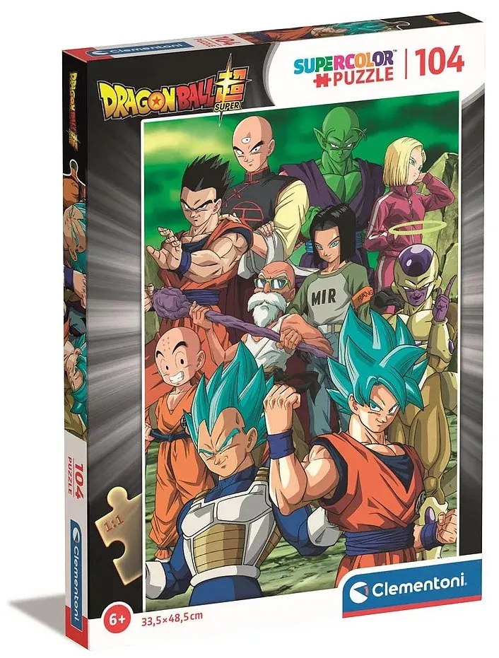 Dragon Ball Universe 7 Team 104 db-os puzzle Clementoni