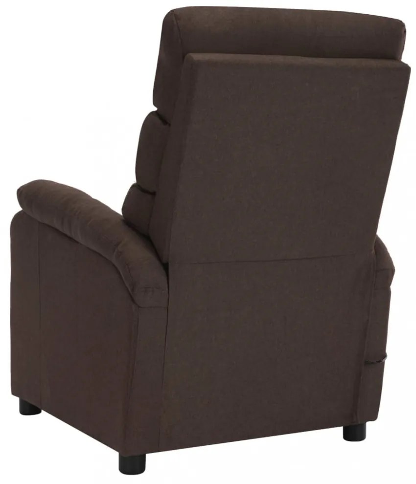 barna szövet elektromos masszázsfotel