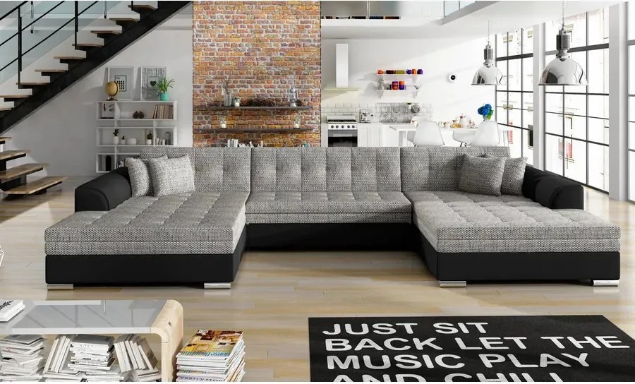 VENTO ágyazható U alakú ülőgarnitúra