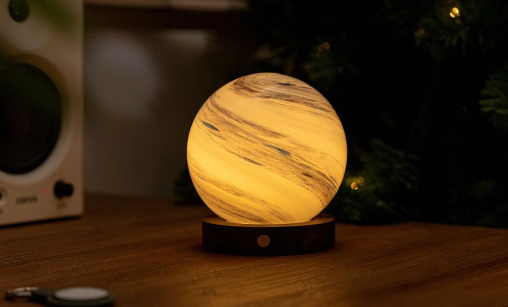 AstraGlass RGB lámpa, több változatban - Gingko variáns: Csillagóceán - nagy