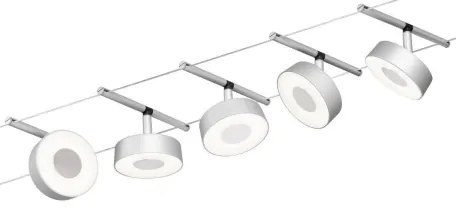 Paulmann 94475 - 5x LED/5W CIRCLE spotlámpa, 230V, matt króm