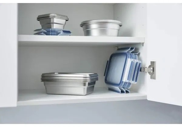 Tefal - Élelmiszer tartó 0,8 l MSEAL STEEL kék/rozsdamentes