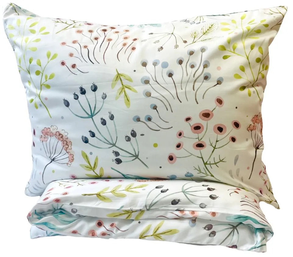Ágynemű pamut szatén Jasmine 200x140cm+90x70cm TiaHome