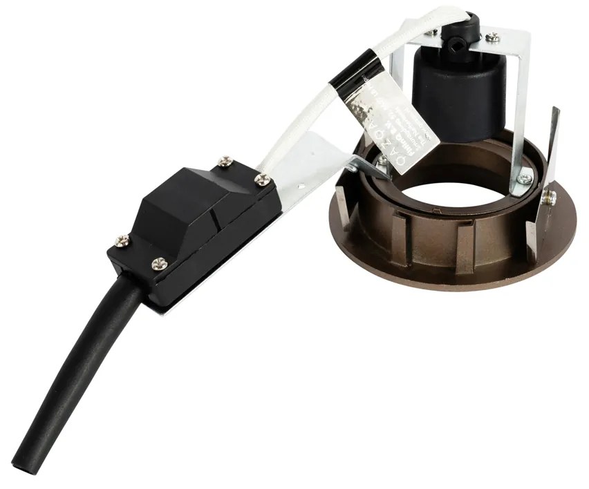 Okos süllyesztett spotlámpa sötét bronz dönthető, Wifi GU10 50mm-es - Cisco