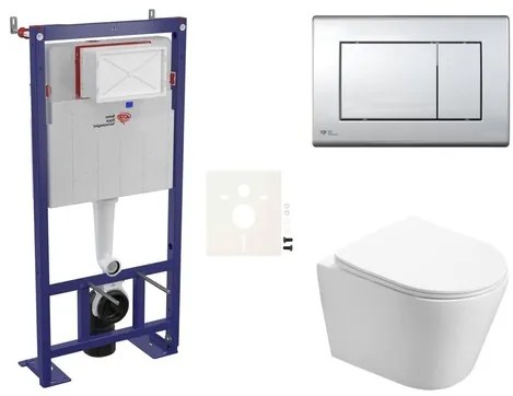 Fali WC szett SAT előtétfalas szereléshez + SAT Infinitio WC SIKOSSIN21