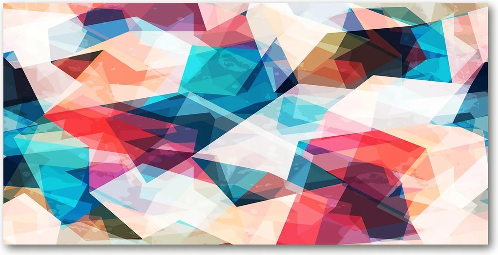 Konyhai panel Absztrakt mozaik 100x50 Ragasztó