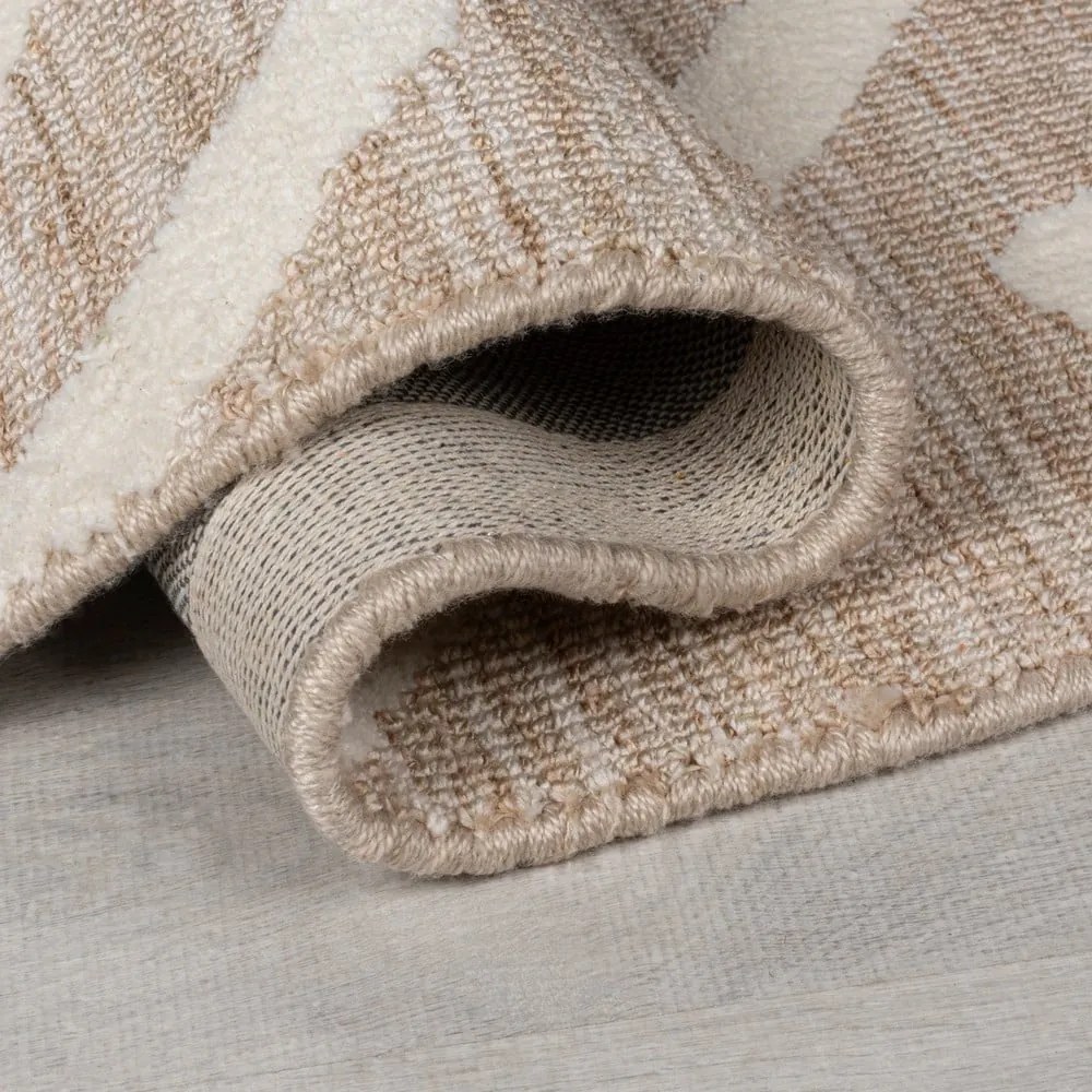 Bézs szőnyeg 120x170 cm Micah – Flair Rugs