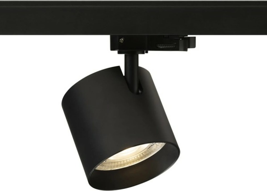 Rendl Iris 9 Led spotlámpa 12W 3000K 24° fekete háromfázisú sínre