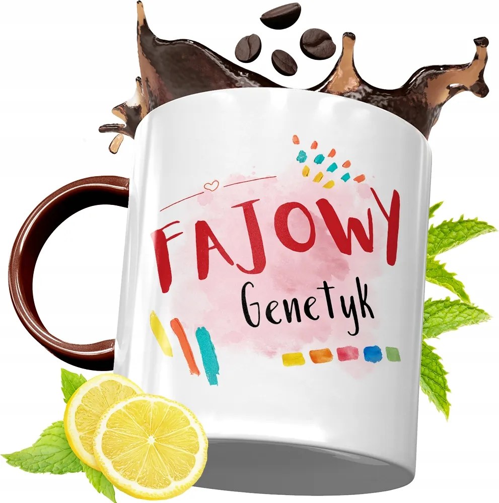 Narancssárga Bögre Genetikusoknak Ajándék fényképes nyomattal