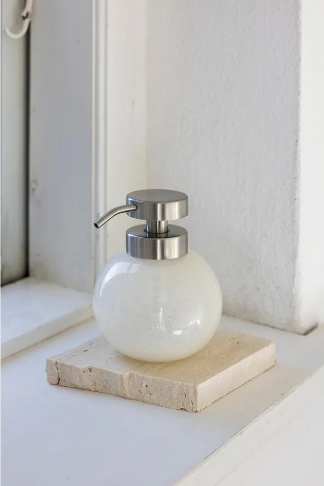 Krémszínű üveg szappanadagoló Opal – Mette Ditmer Denmark