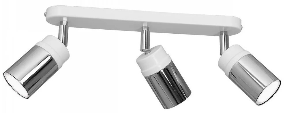 Spotlámpa NEST 3xGU10/8W/230V fehér/króm