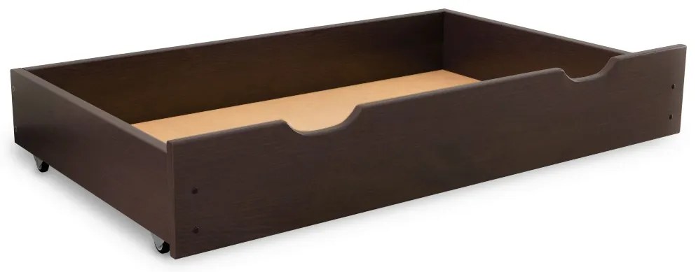 Ágyneműtartó fiók 150 cm, diófa
