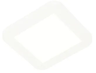 Mennyezeti lámpa fehér 17cm LED-del, 3 fokozatú fényerőszabályzóval IP44 - Steve