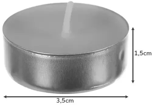 Gyertyák/melegítők 4 órás - 100 db-os készlet