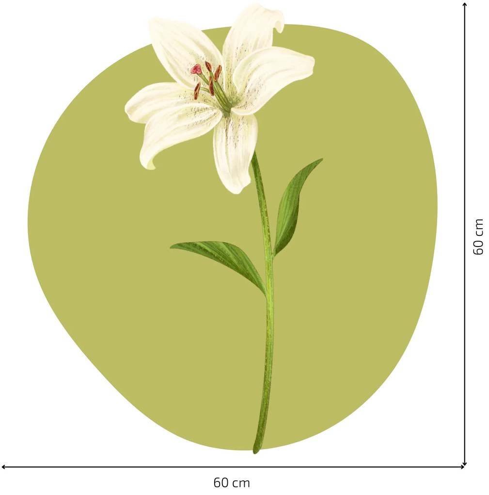 PIPPER. Textil falmatrica "Liliom"