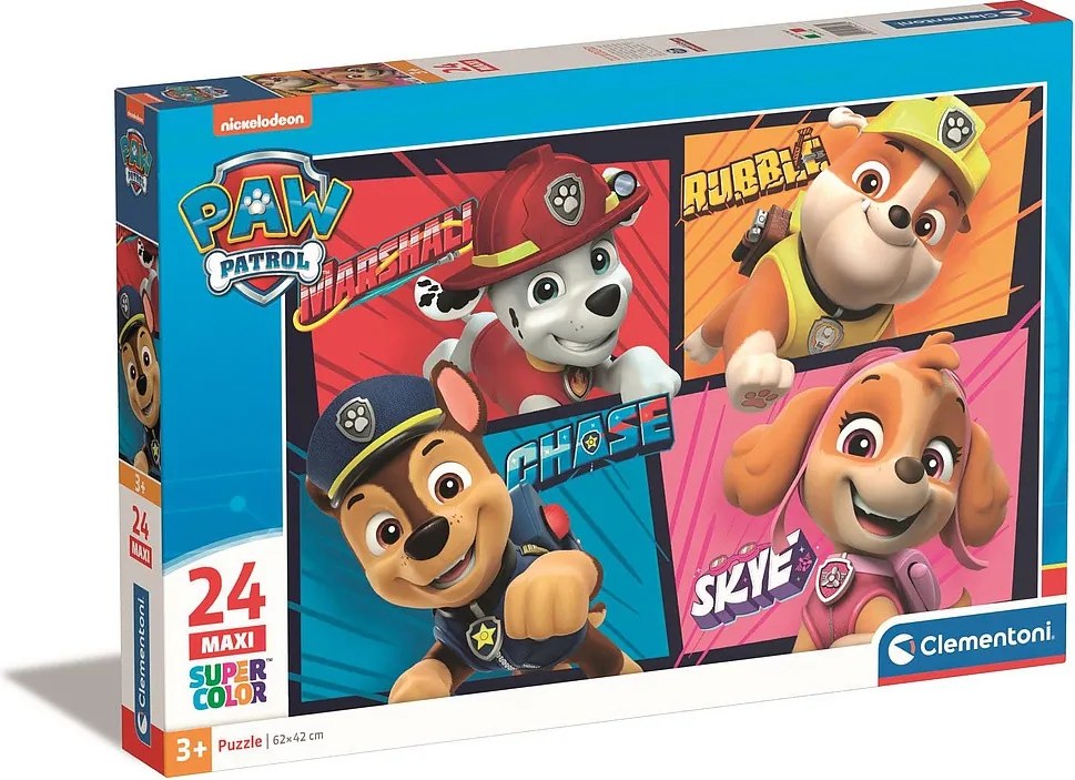 Mancs Őrjárat Ready for Action 24 db-os maxi puzzle Clementoni