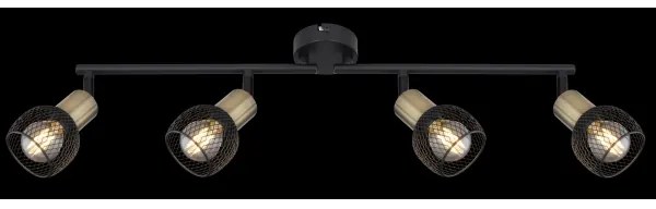 Globo 54028-4 - Spotlámpa FIASTRA 4xE14/40W/230V