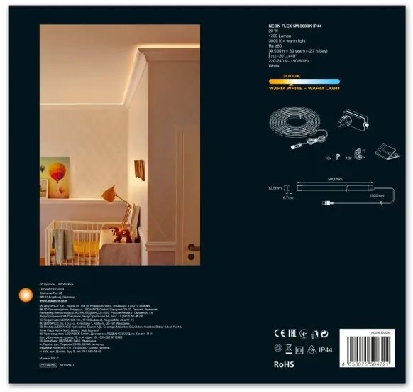 Ledvance - LED Kültéri szalag FLEX 5m LED/29W/230V IP44