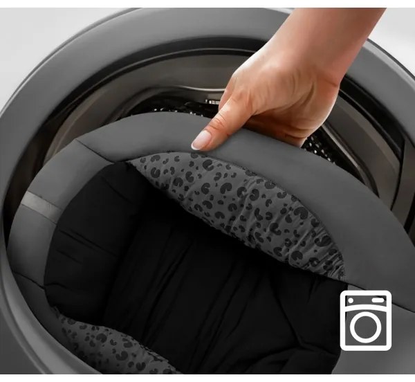 KINDERKRAFT LUMI 2v1 gyerek hinta dallammal, 4xAAA, sötétszürke