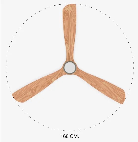 FARO 33505DC - LED Mennyezeti ventilátor LANTAU XL LED/15W/230V átm. 168 cm + távirányító