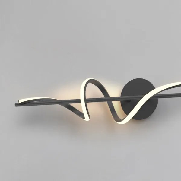 ONLI - LED Fali lámpa TWIST LED/25W/230V 4000K fekete