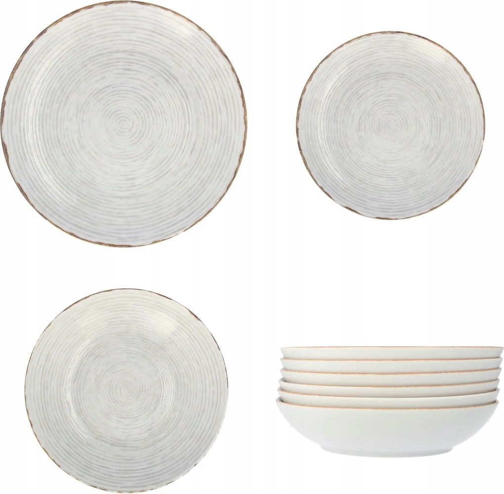 Lubiana Étkező Készlet 12 Személyes Tányérkészlet 36 darabos