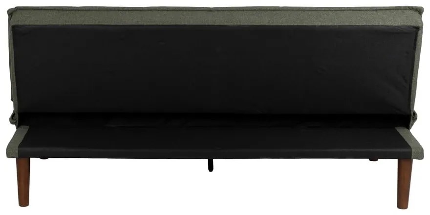 Zöld zsenília kinyitható kanapé 181 cm – Ixia