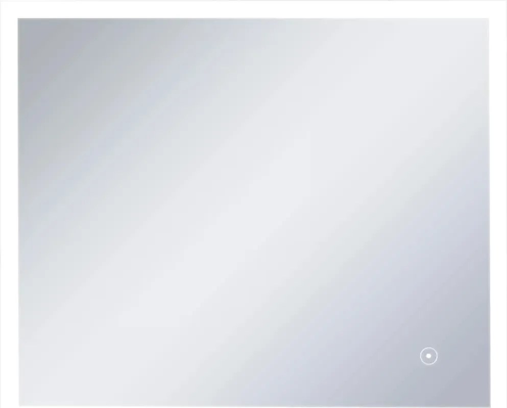 vidaXL LED-es fürdőszobai falitükör érintésérzékelővel 60 x 50 cm