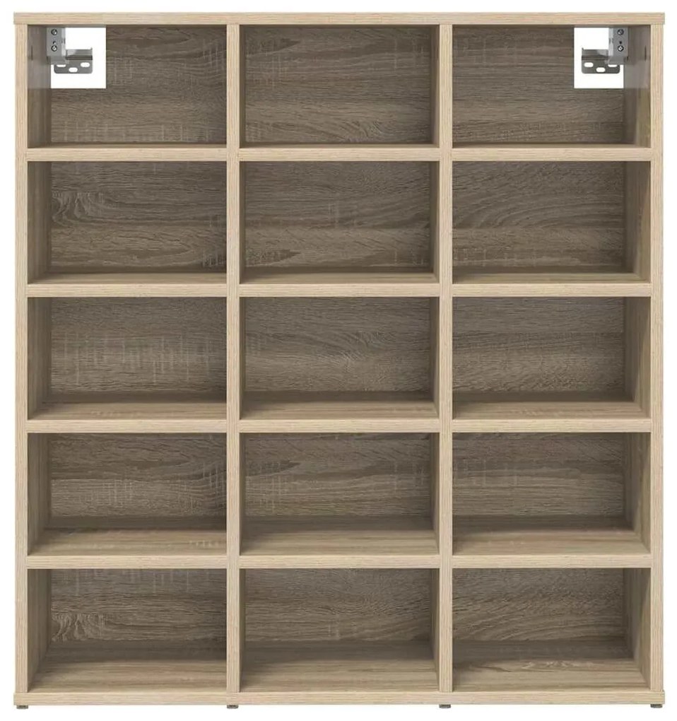 Cipősszekrény sonoma tölgy 77.5 x 30 x 83.5 cm Faanyag