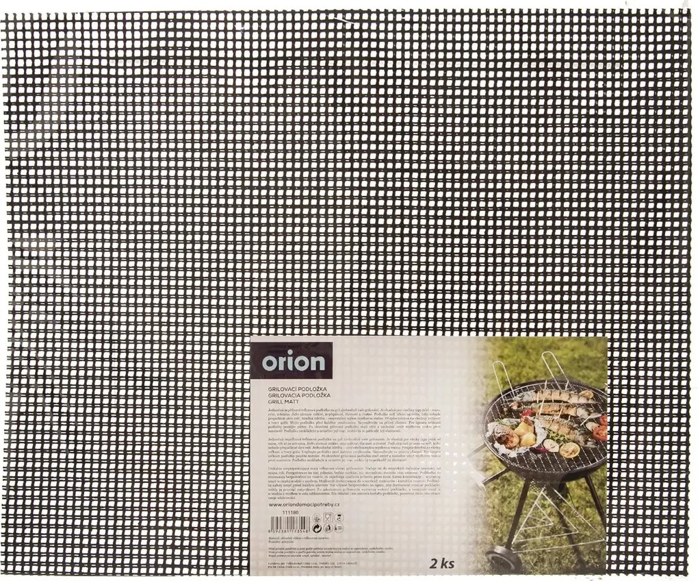 Orion teflon grillalátét 40 x 33 cm, 2db