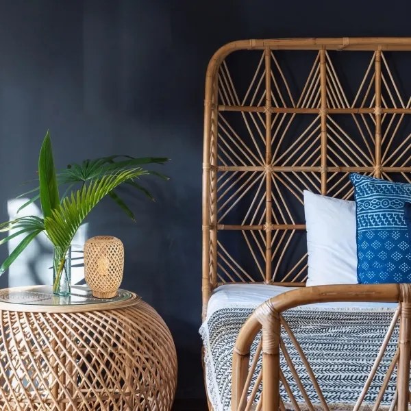 Rabalux 74016 - ALINAFE asztali lámpa 1xE14/25W/230V rattan