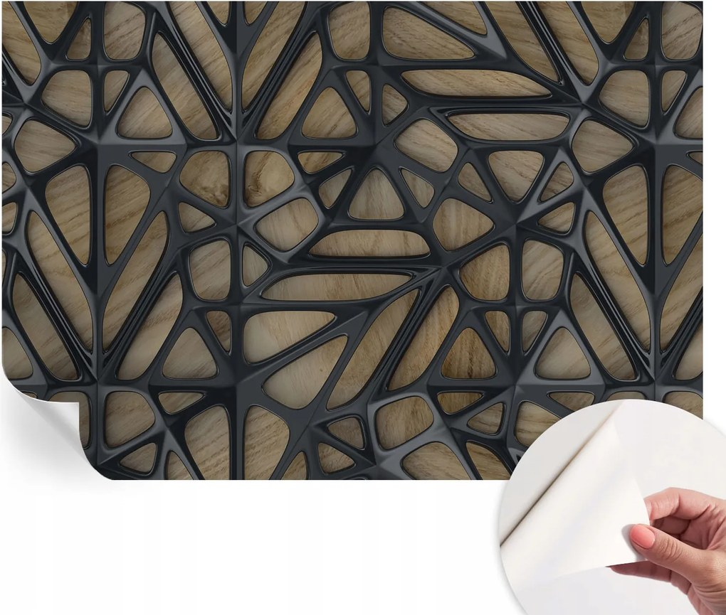 Modern fotótapéta Öntapadós Mosható Fa háló 152x104 cm