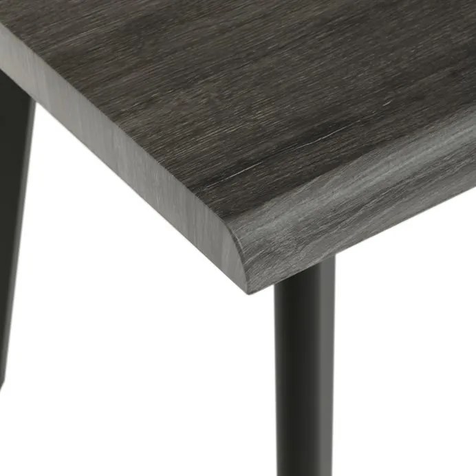 Dohányzóasztal 120 × 60 × 55 cm MDF szürke tölgy CT-F4412 GREY