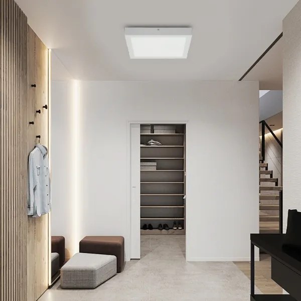 Brilagi-LED Fürdőszoba lámpa dimmelhető FRAME SMART LED/24W/230V IP44 fehér+RF