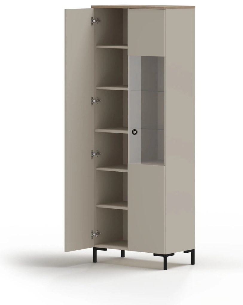 Vitrin Demandaron 1 (taupe + silverjack tölgy) . 1116815
