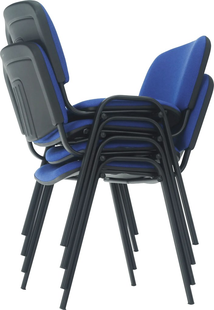 Irodai szék, kék, ISO NEW