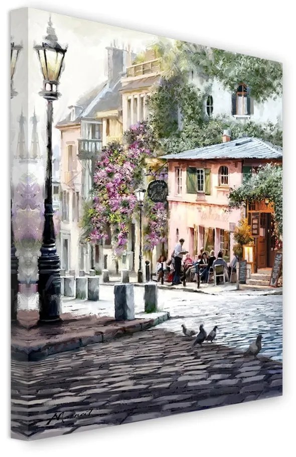 Canvas Summer Corner kép, 60 x 80 cm - Styler